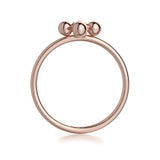 MICHAEL M Fashion Rings Single Diamond Cross Ring