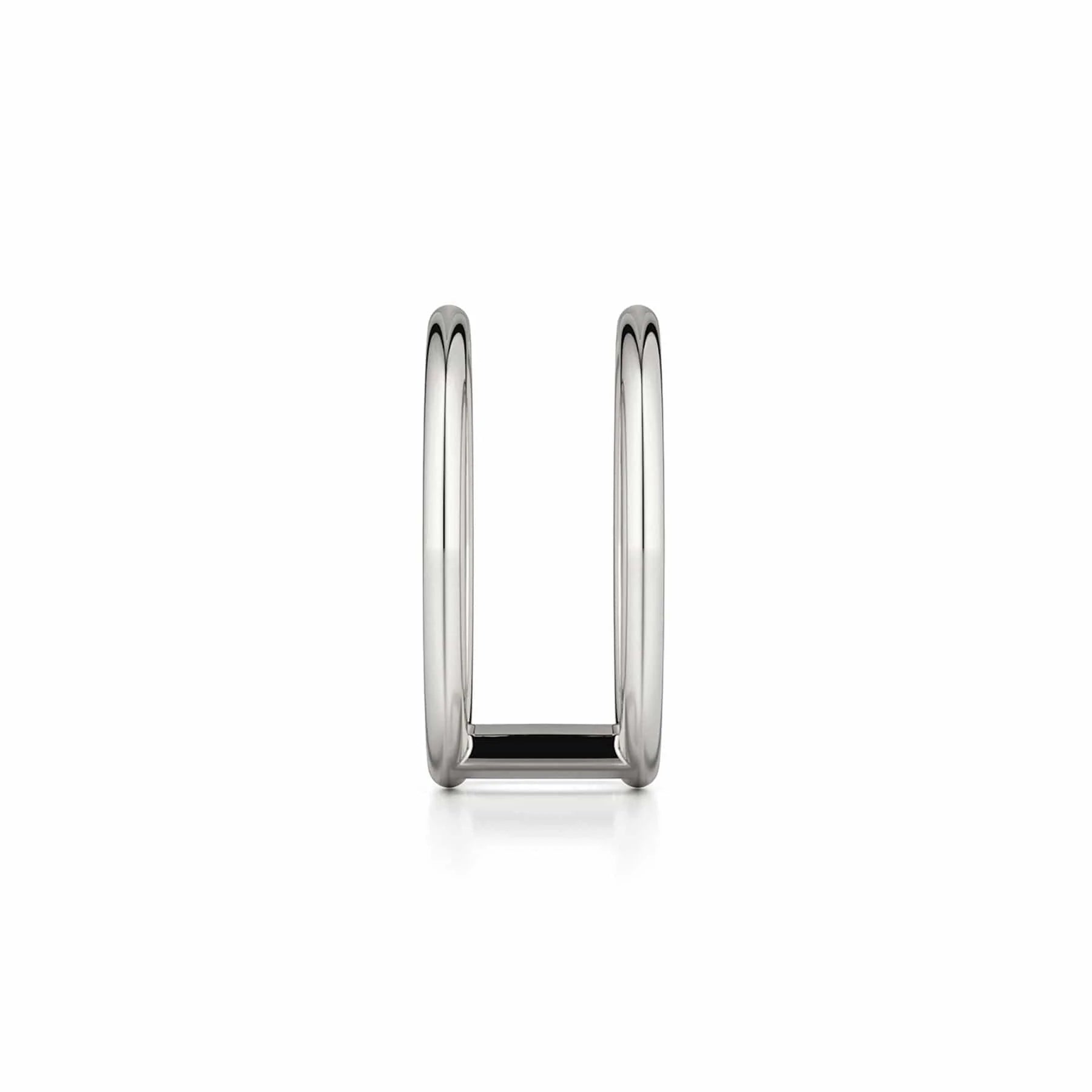 MICHAEL M Fashion Rings Solid Double Band Ring