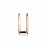 MICHAEL M Fashion Rings Solid Double Band Ring