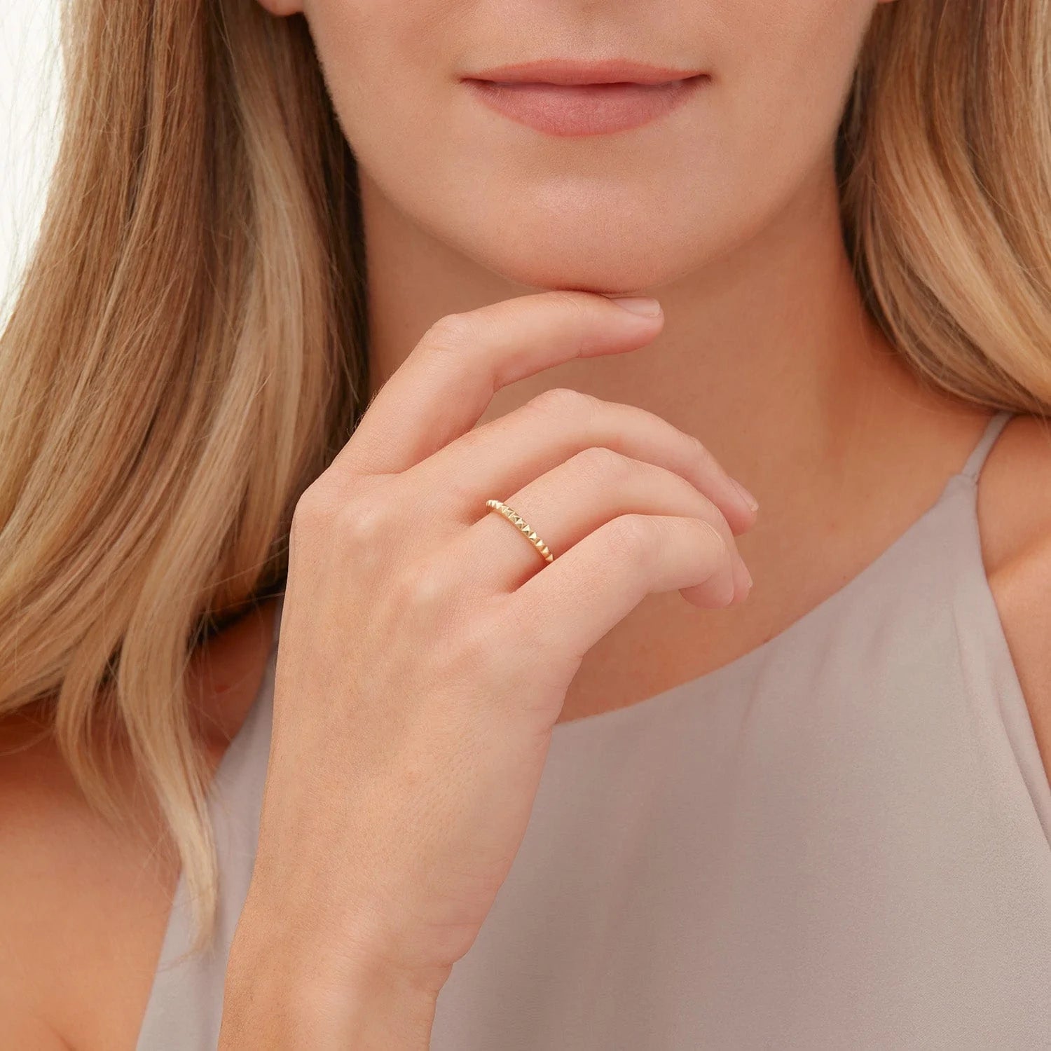 MICHAEL M Fashion Rings Tetra Band