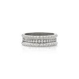 MICHAEL M Fashion Rings Tetra Pavé Band