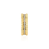 MICHAEL M Fashion Rings Tetra Pavé Band