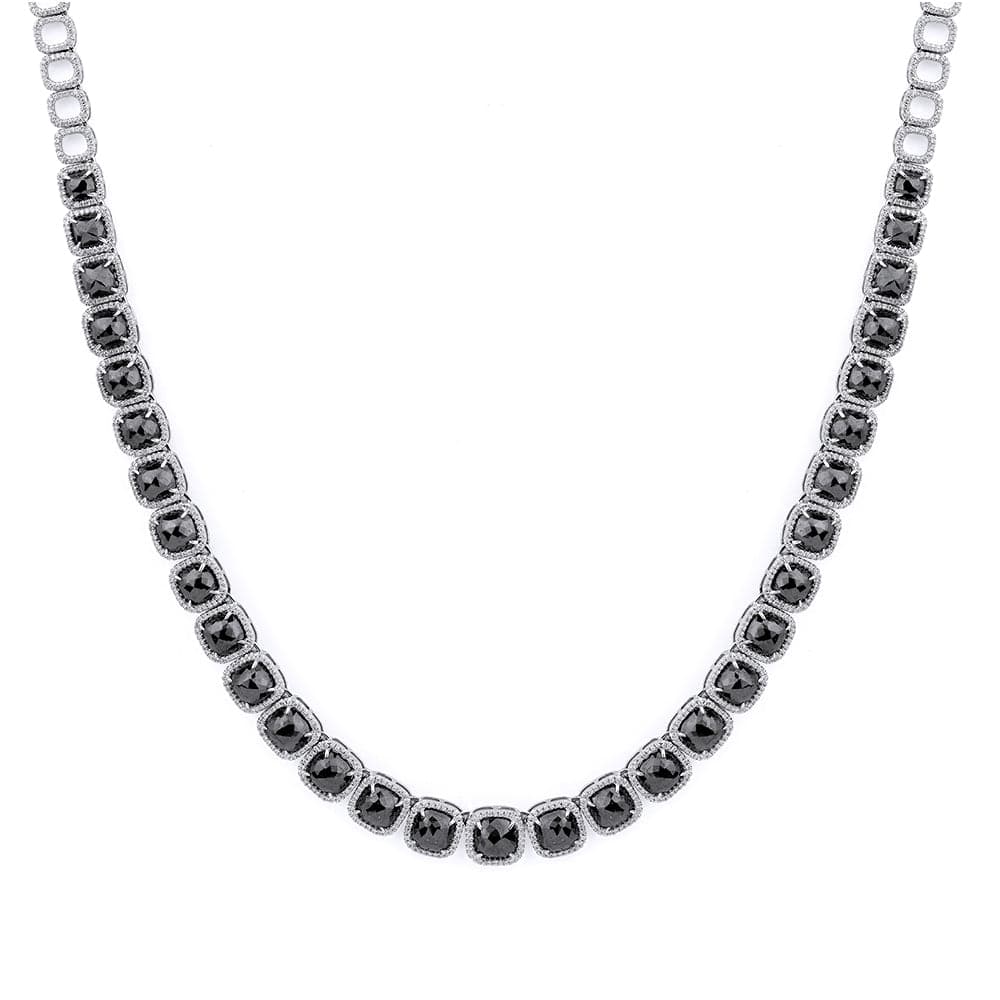MICHAEL M High Jewelry Black Diamond Nior Necklace CN212