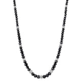 MICHAEL M High Jewelry Black Diamond Tear Drop Pendant and Necklace P196