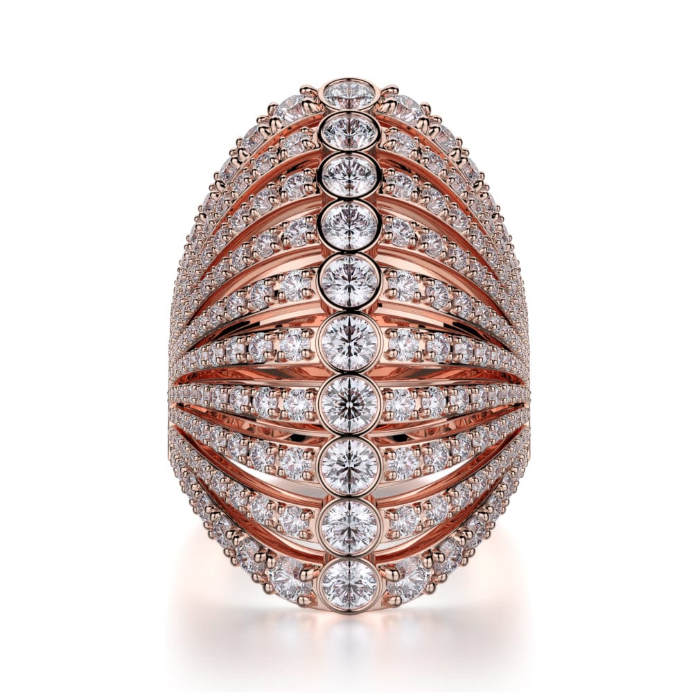 MICHAEL M High Jewelry Diamond Fan Ring