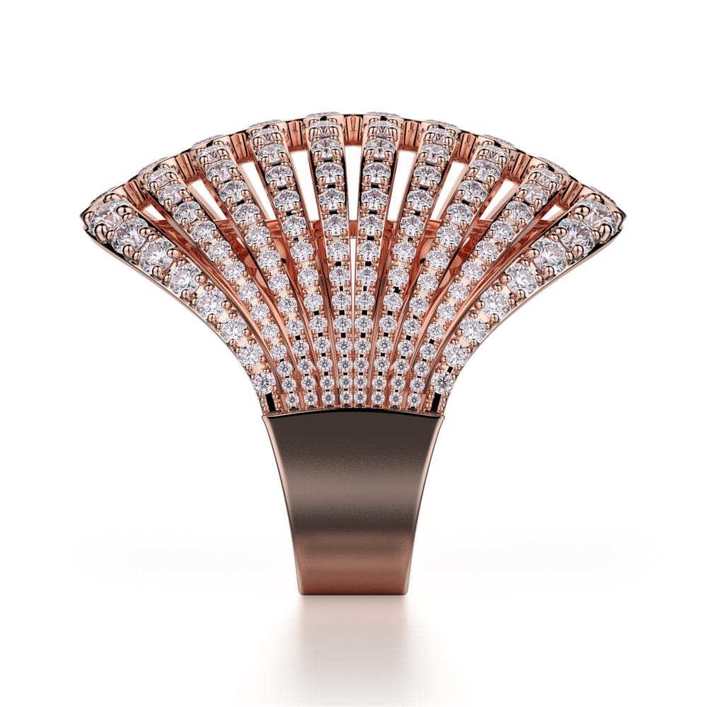 MICHAEL M High Jewelry Diamond Fan Ring