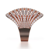 MICHAEL M High Jewelry Diamond Fan Ring