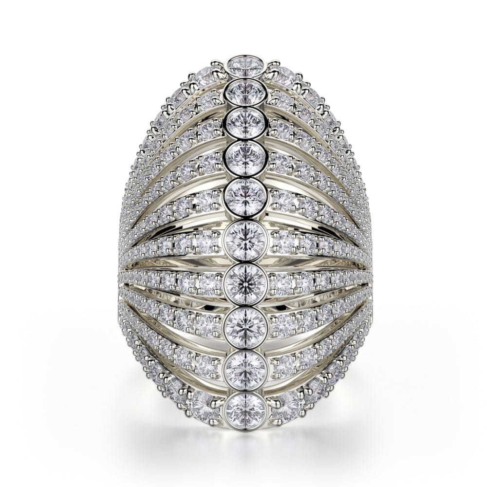 MICHAEL M High Jewelry Diamond Fan Ring