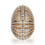MICHAEL M High Jewelry Diamond Fan Ring