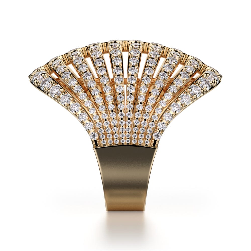 MICHAEL M High Jewelry Diamond Fan Ring
