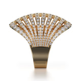 MICHAEL M High Jewelry Diamond Fan Ring