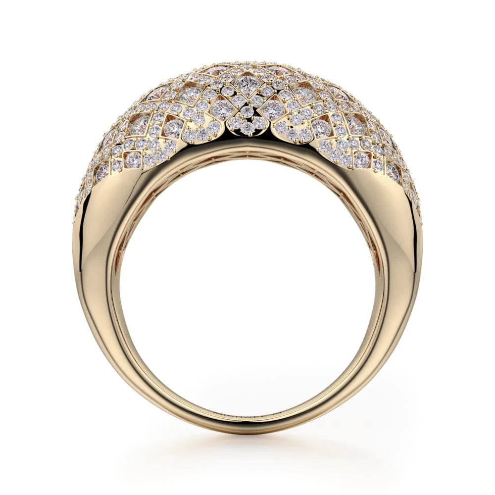 MICHAEL M High Jewelry Dome Diamond Ring