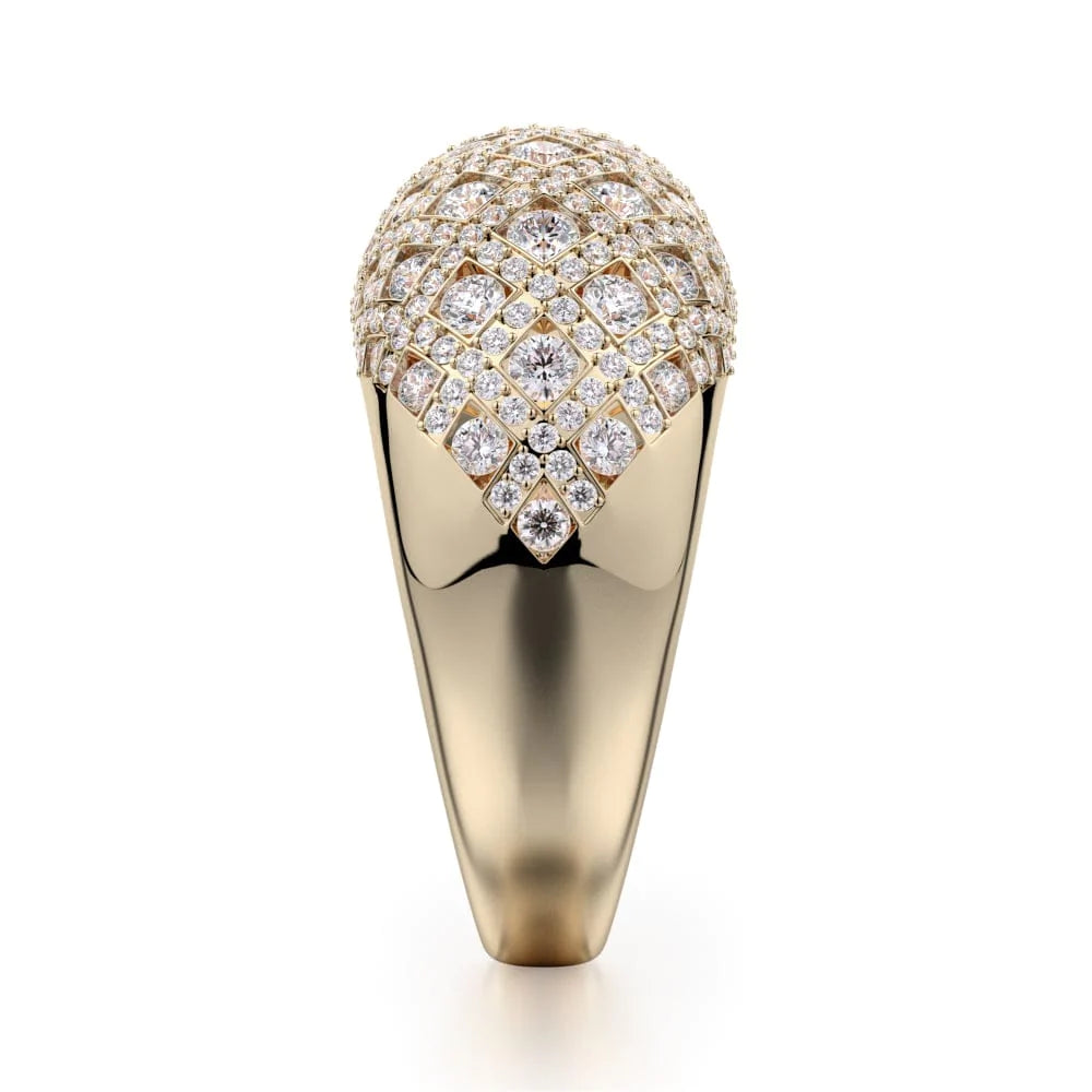 MICHAEL M High Jewelry Dome Diamond Ring