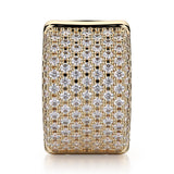 MICHAEL M High Jewelry Huggie Diamond Hoop Earrings