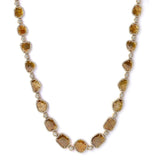 MICHAEL M High Jewelry Sliced Yellow Diamond Necklace CN213