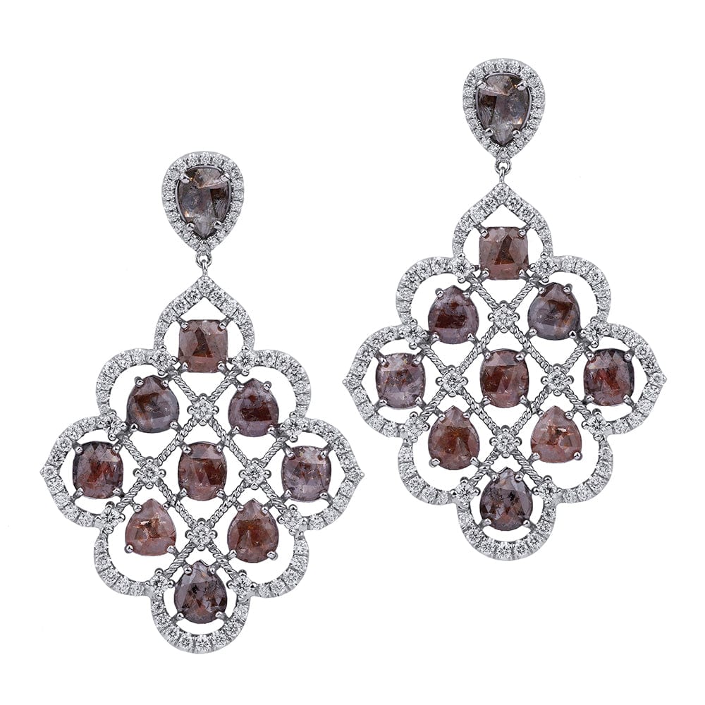 MICHAEL M High Jewelry Vintage Chandelier Dangle Earrings ER189