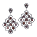 MICHAEL M High Jewelry Vintage Chandelier Dangle Earrings ER189