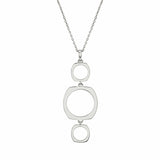 MICHAEL M Necklaces 14K White Gold Signature Long Pendant Necklace P442WG