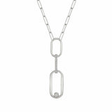MICHAEL M Necklaces 14K White Gold Triune Necklace CN355WG