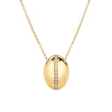MICHAEL M Necklaces 14K Yellow Gold Orb Split Pendant P527