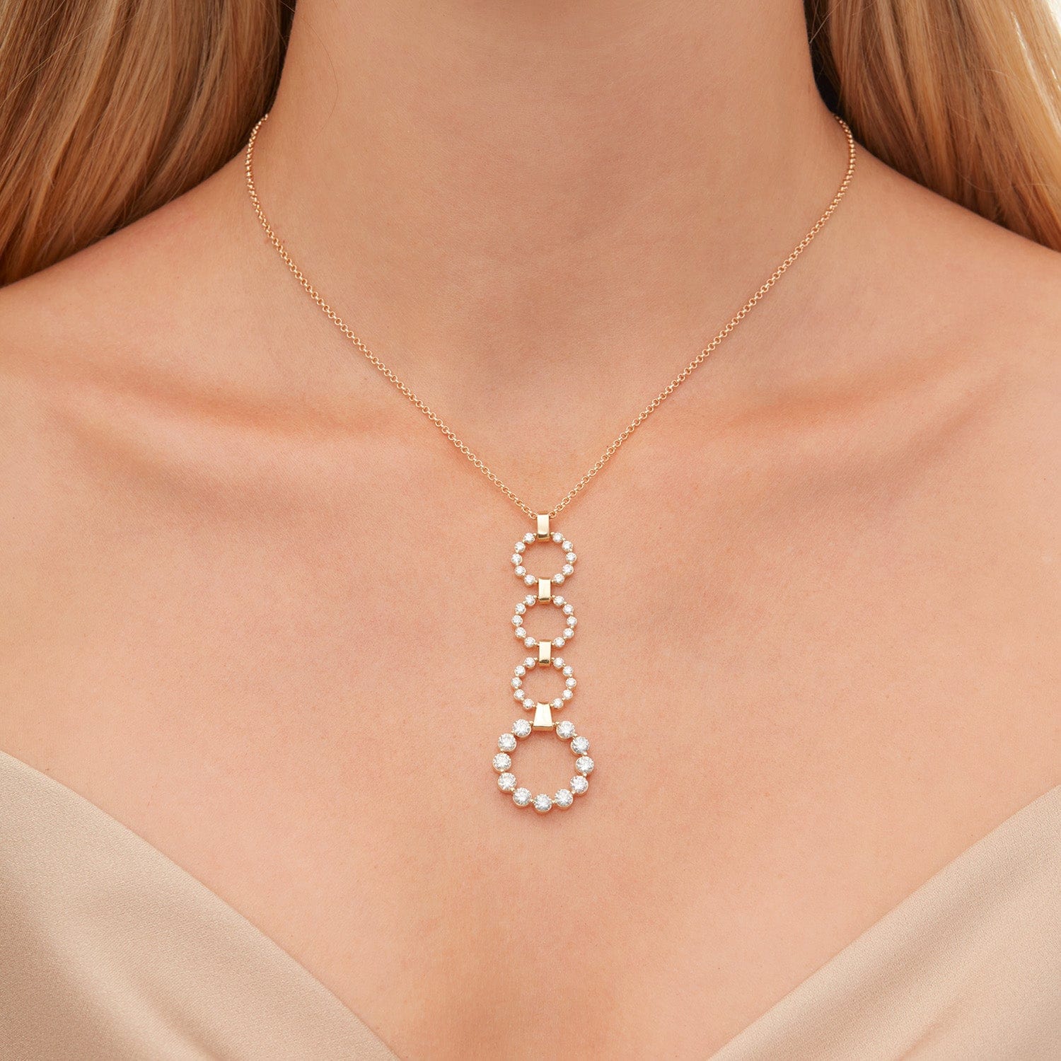 MICHAEL M Necklaces Cloud Drop Pendant