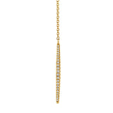 MICHAEL M Necklaces Diamond Linear Drop Necklace