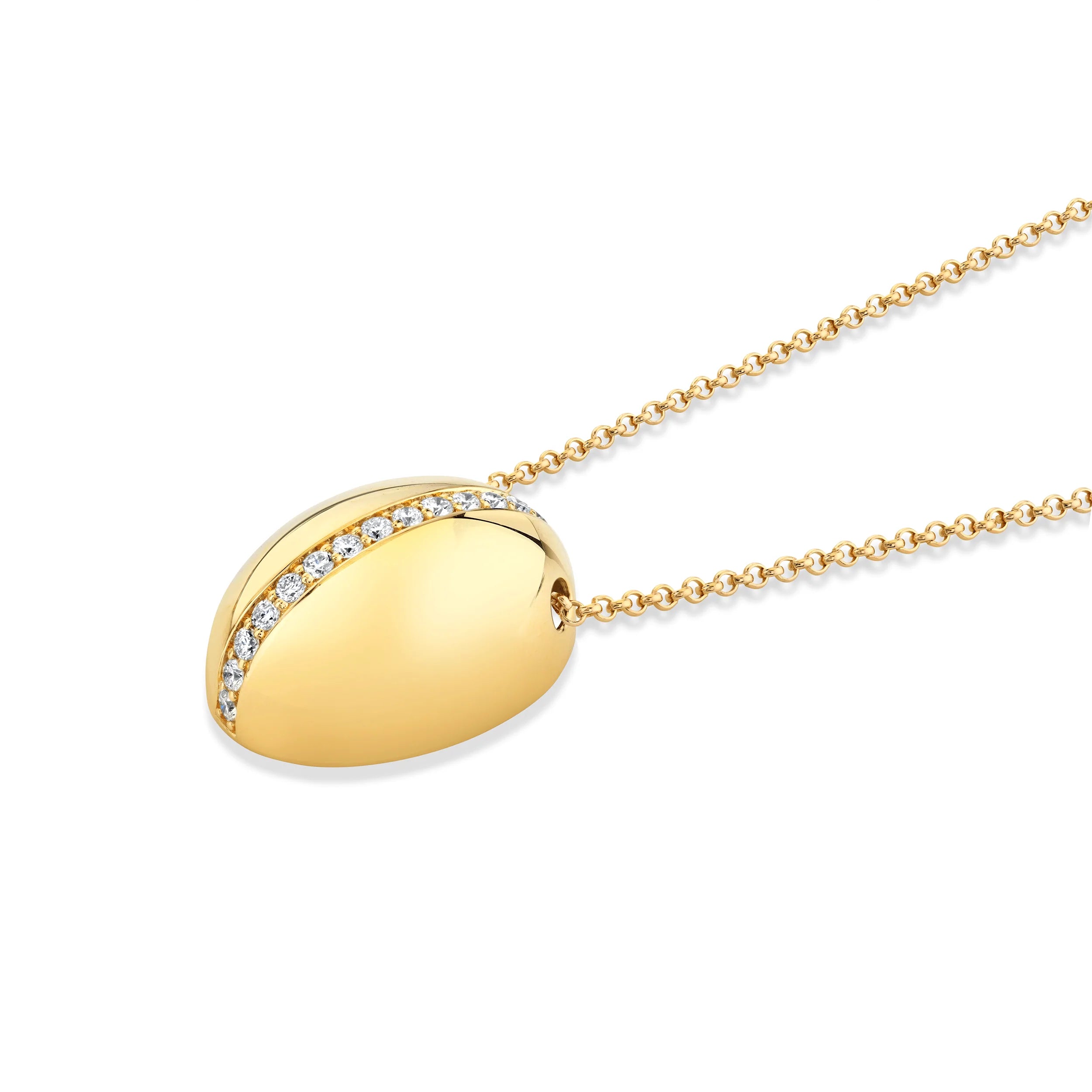 MICHAEL M Necklaces Orb Split Pendant
