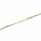 MICHAEL M Necklaces Round Bezel Tennis Necklace
