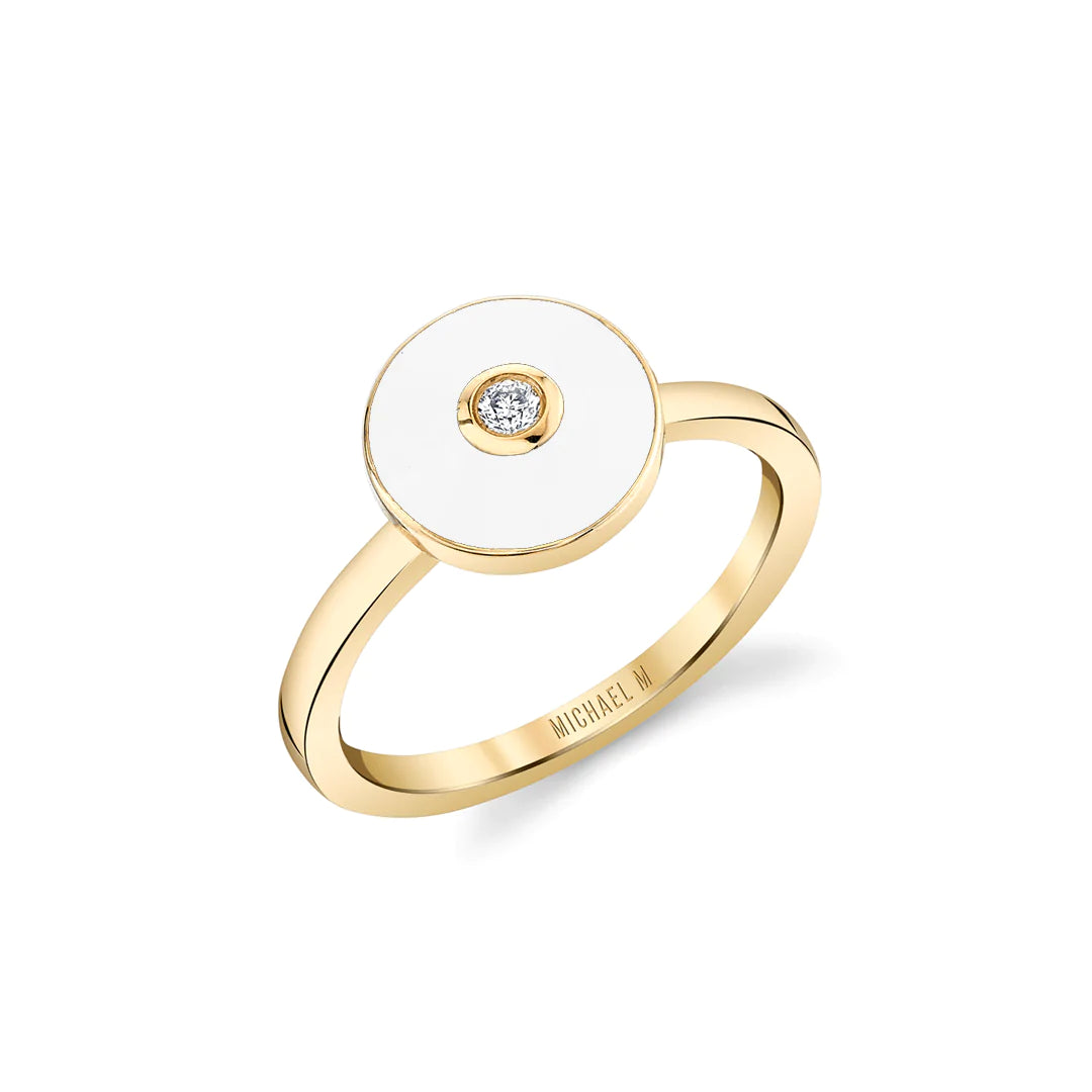 MICHAEL M Rings Chroma Bullseye Ring