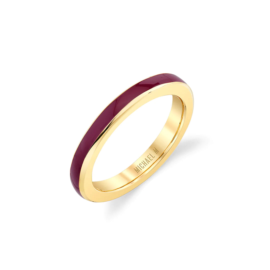 MICHAEL M Rings Chroma Stacking Ring