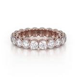 MICHAEL M Wedding Bands 18K Rose Gold Crown Band B328 B328