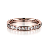 MICHAEL M Wedding Bands 18K Rose Gold Wedding band R324B
