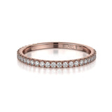 MICHAEL M Wedding Bands 18K Rose Gold Wedding band R742B