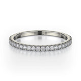 MICHAEL M Wedding Bands 18K White Gold Wedding band R713B R715B-WG