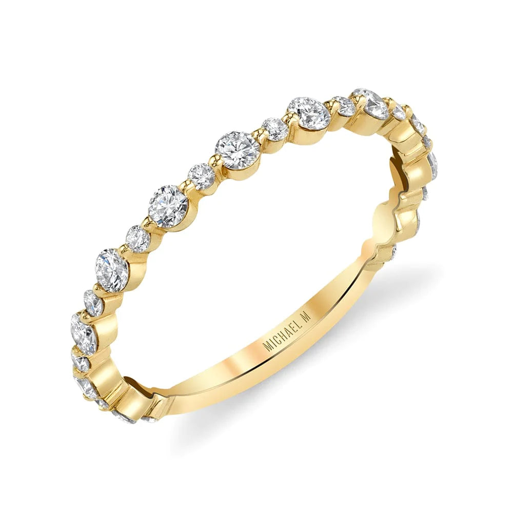 Classic Diamond Cluster Band