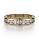 MICHAEL M Wedding Bands 18K Yellow Gold Wedding band R399B