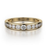 MICHAEL M Wedding Bands 18K Yellow Gold Wedding band R417B