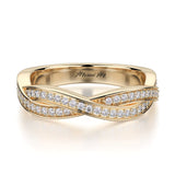 MICHAEL M Wedding Bands 18K Yellow Gold Wedding band R709B R709BYG