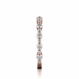 MICHAEL M Wedding Bands Classic Diamond Cluster Band