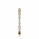 MICHAEL M Wedding Bands Classic Diamond Cluster Band