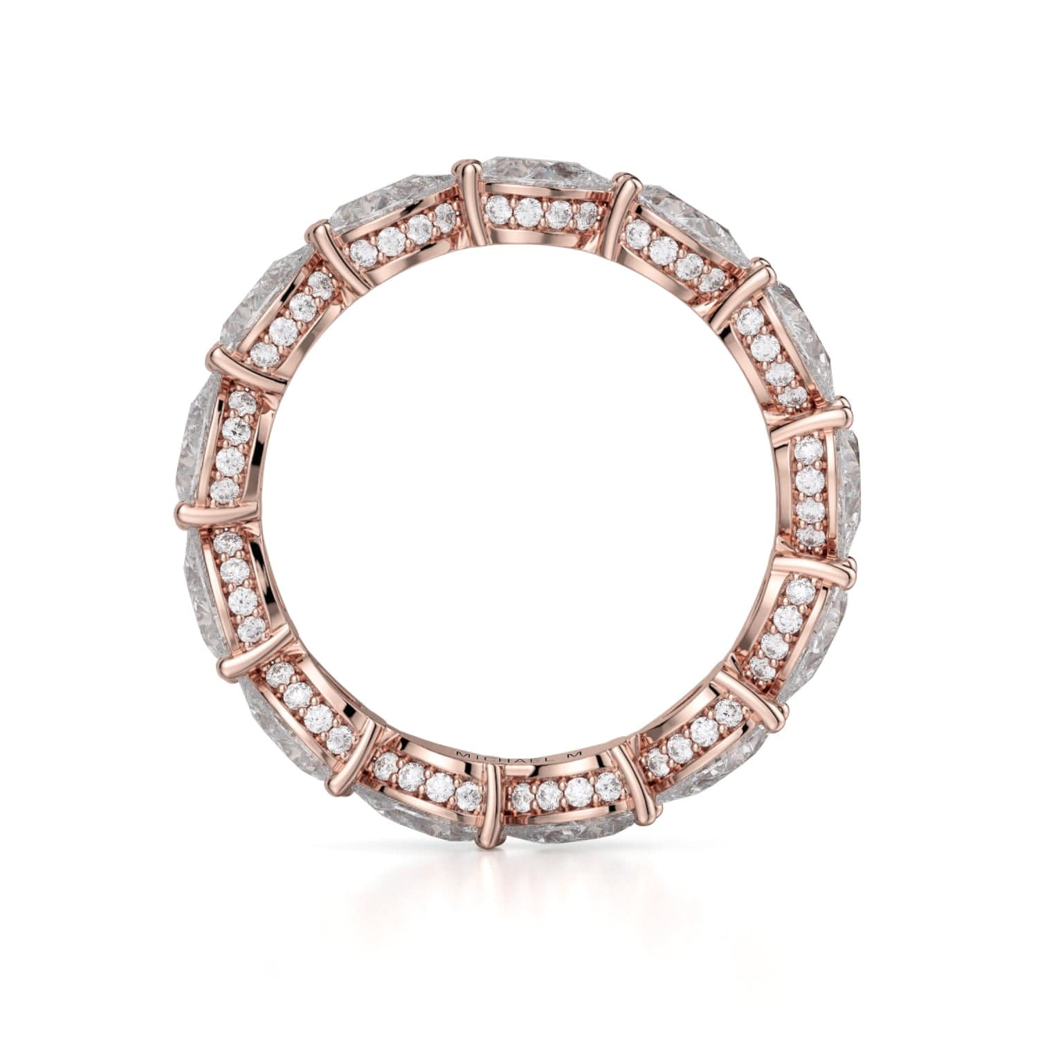 MICHAEL M Wedding Bands Crown Band B329