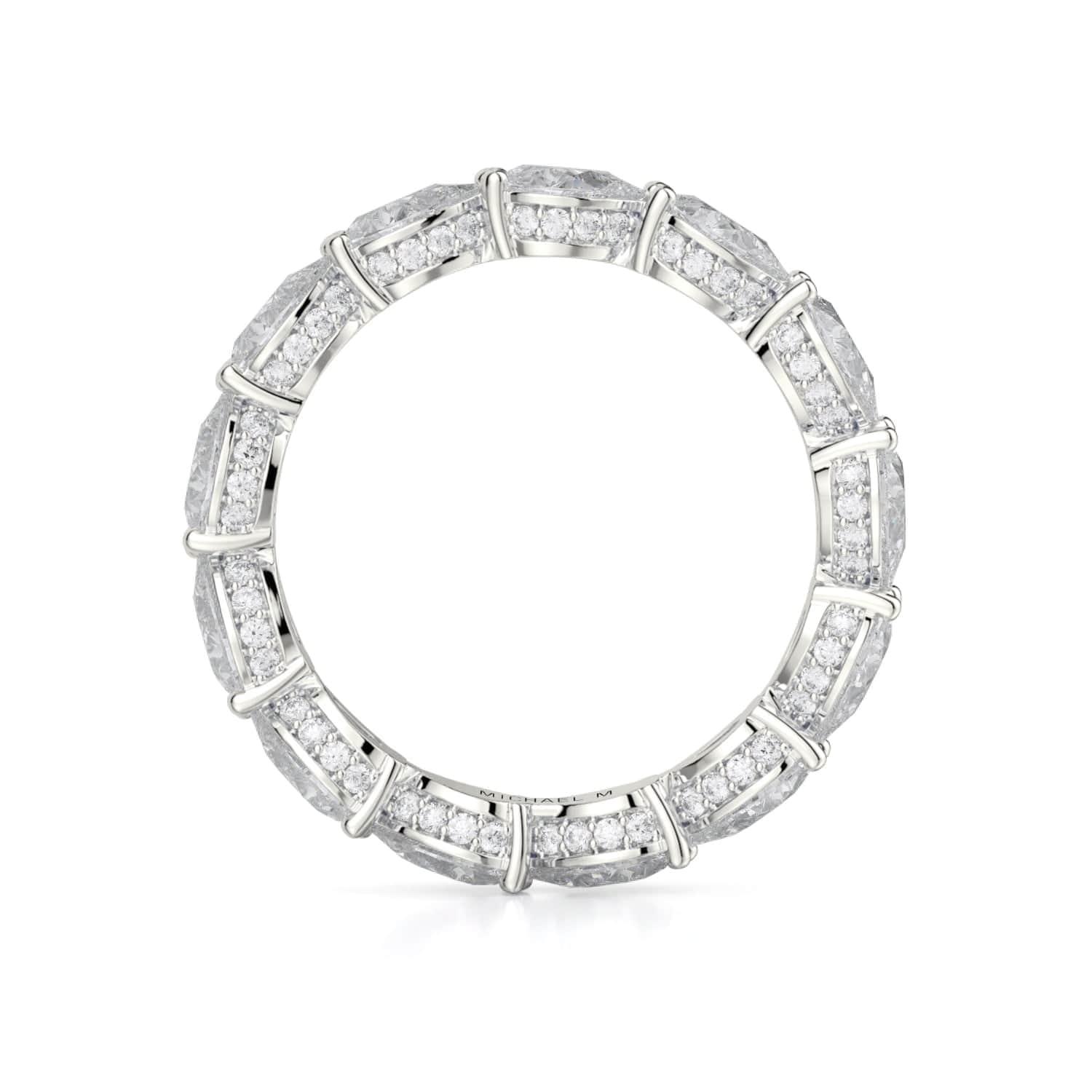 MICHAEL M Wedding Bands Crown Band B329