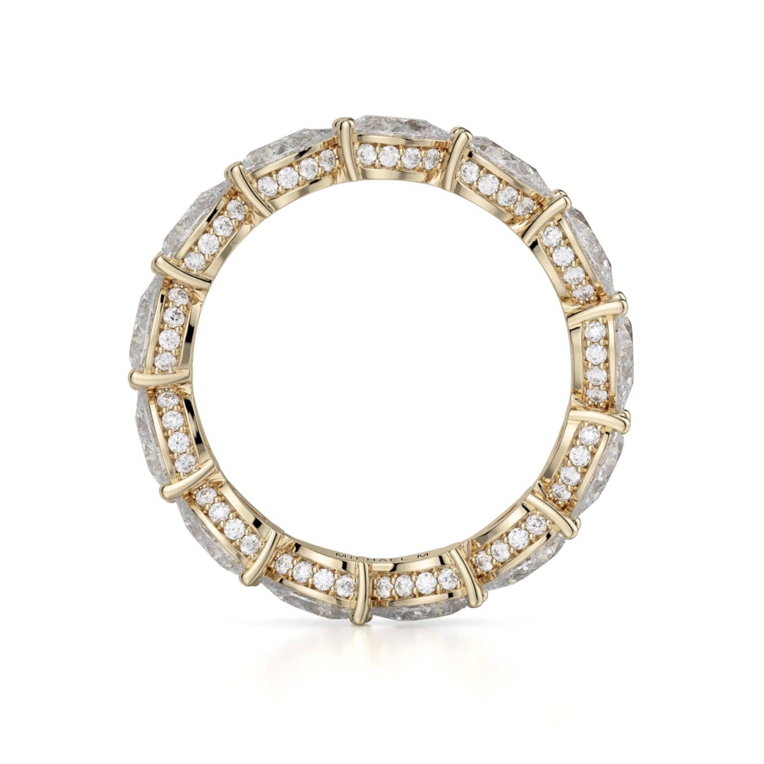 MICHAEL M Wedding Bands Crown Band B329
