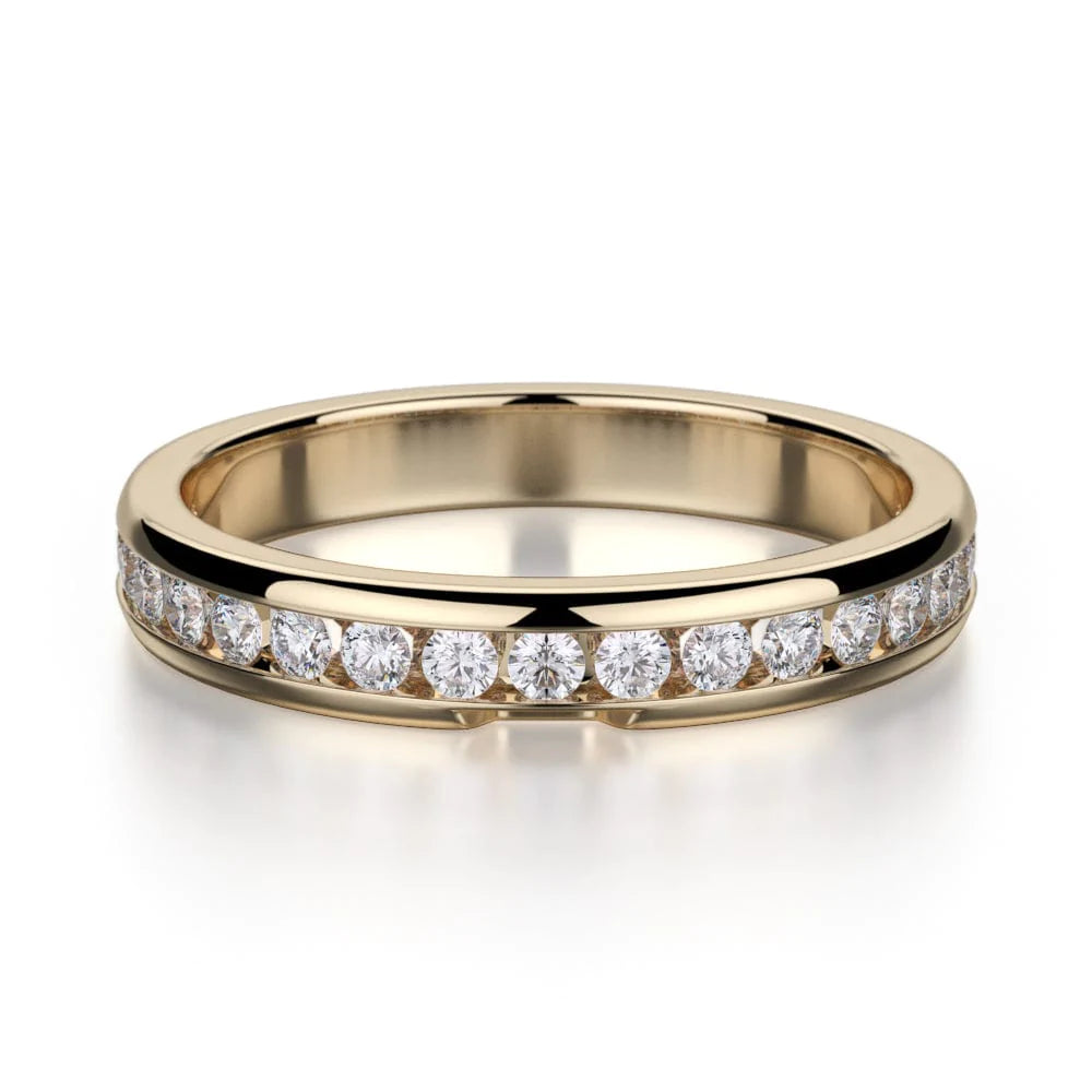 MICHAEL M Wedding Bands Yellow Gold Wedding band R461B1 R461-B1YG